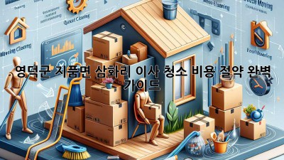 영덕군 지품면 삼화리 이사 청소 비용 절약 완벽 가이드!
